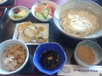 新千葉カントリー倶楽部 昼飯