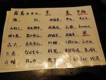 国分寺 うさぎ亭 兎亭 メニュー