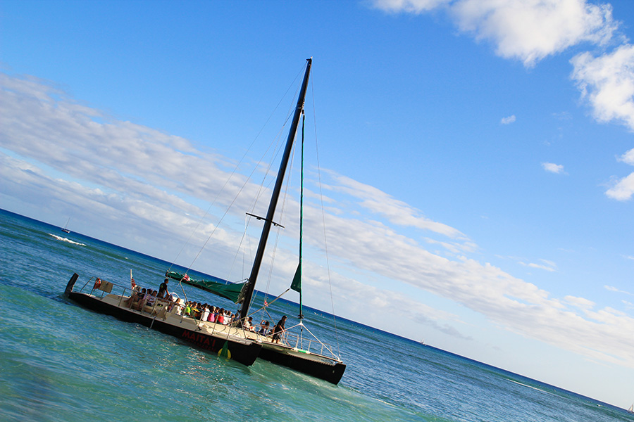 ワイキキビーチでまだ未経験のアクティビティ。 これは次回絶対体験