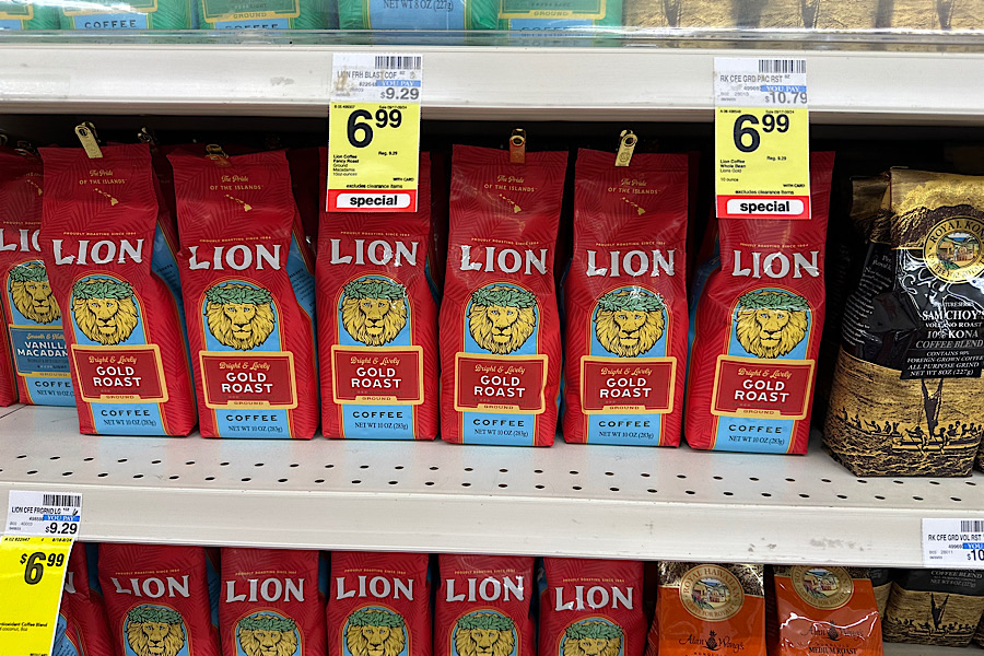 カイルアのロングスドラッグスで特売 : 一日・ 一ハワイ - ハワイ旅行