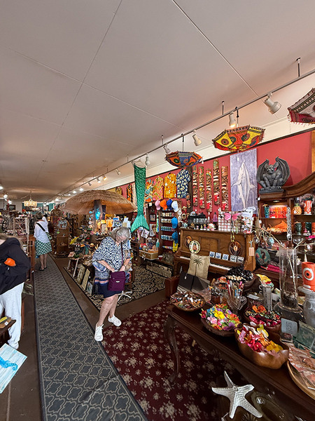 ハワイ島ローカルタウンの土産物屋 3