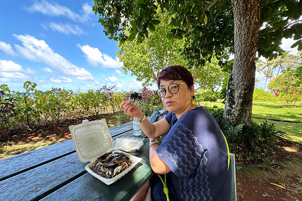 ヘエイアステートパークでランチ 7