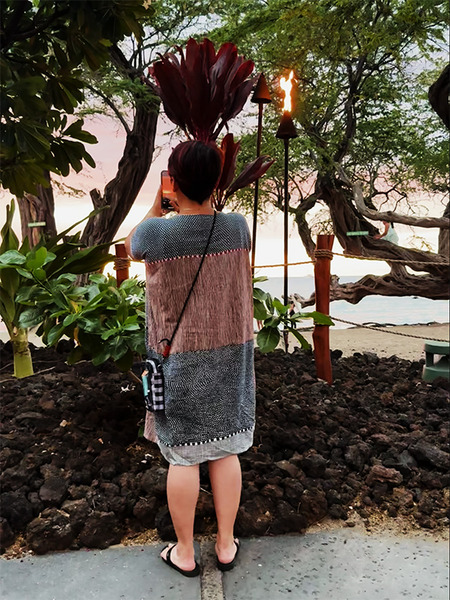 ラバラバ ビーチ クラブから見たサンセットです。ハワイ島のワイコロアに来たらやっぱりここの夕陽を見ておかないと。。。帰れませんよね。