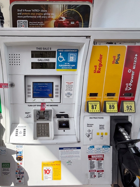 ハワイ島ヒロ 日本カード使える ガソリンスタンド 7