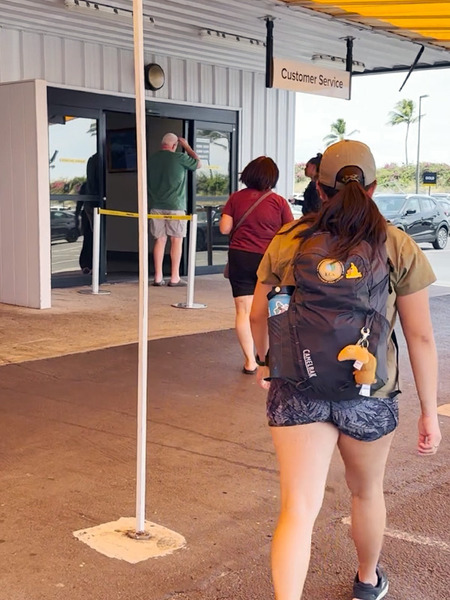 ハワイ島でレンタカーを借りる 06