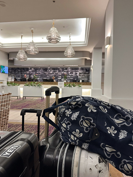 帰国日ホノルル空港へ 03