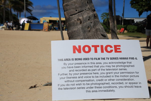 ハワイファイブオーHAWAII FIVE-Oの撮影に遭遇 5