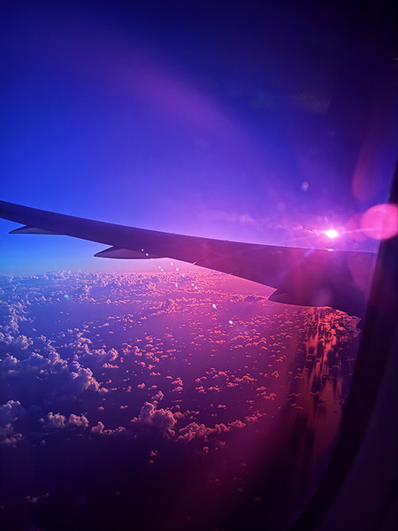 伊丹から羽田経由ホノルルへ 11