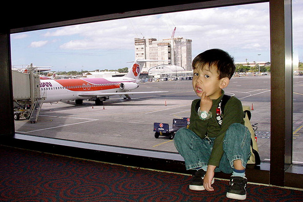 2000年ホノルル空港ハワイアン