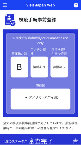 出入国に必要な書類 6