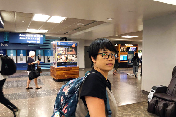 ホノルル空港に到着 1