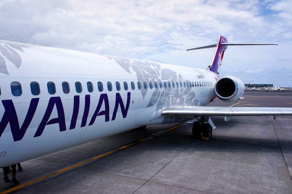 ハワイアン航空コナからホノルル インターアイランド便 5