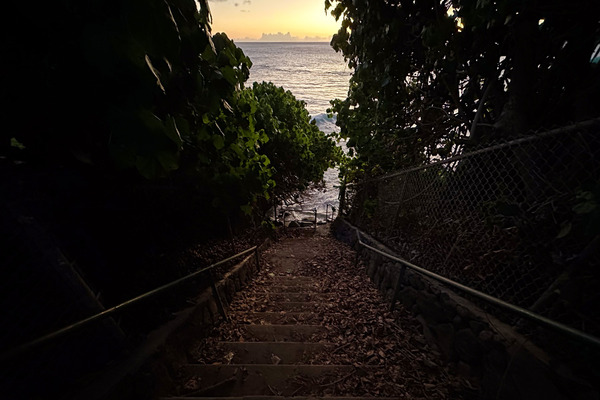 ポートロックのビーチアクセス 3