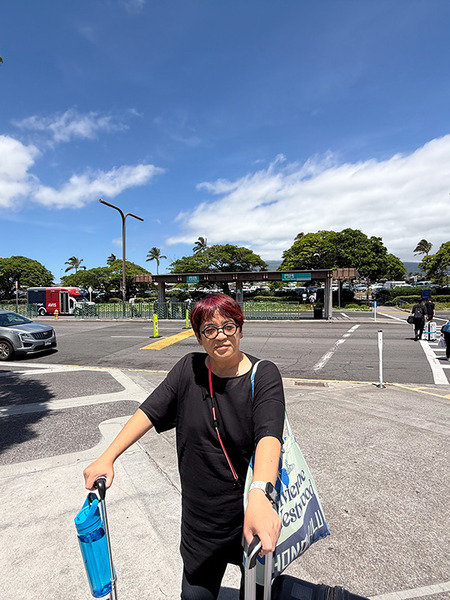 ホノルルからコナへ 11