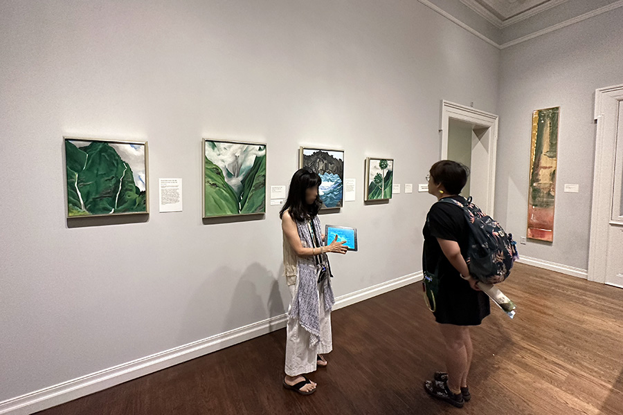 ホノルル美術館でオキーフ原画を観てきました。そしてミュージアム