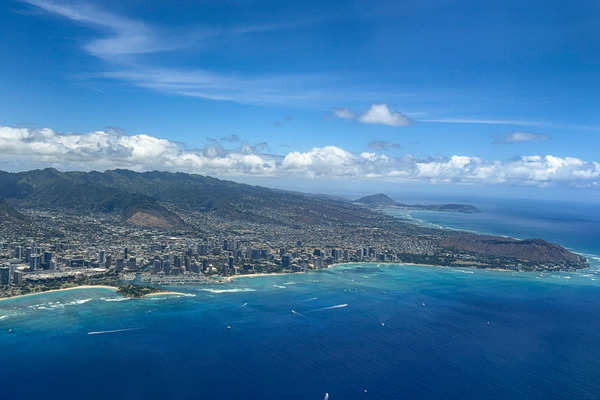 ホノルルからコナへ 06