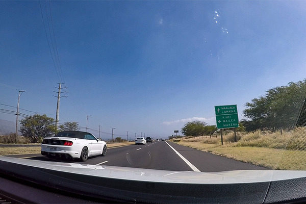 Hertzレンタカーで走るマウイの景色 5