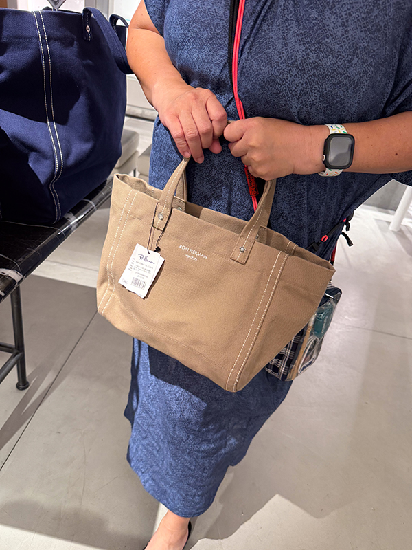 ハワイ限定】ロンハーマン ワイキキのトートバッグを購入｜サイズ感と