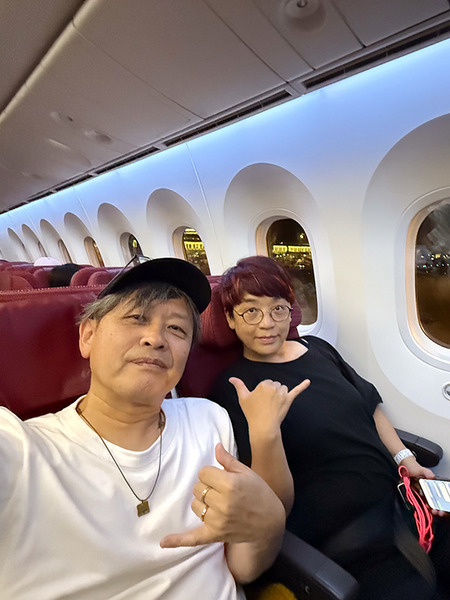 伊丹から羽田経由ホノルルへ 09