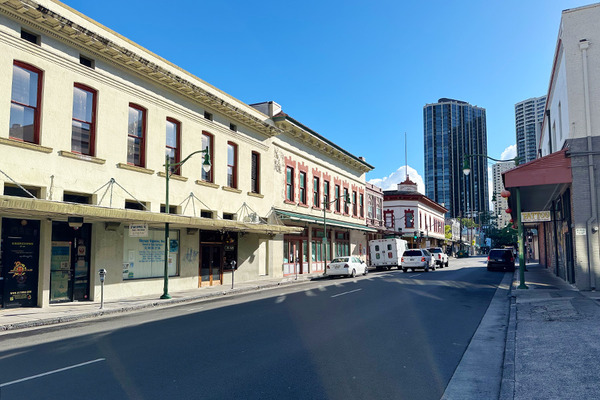 チャイナタウンの早朝 4