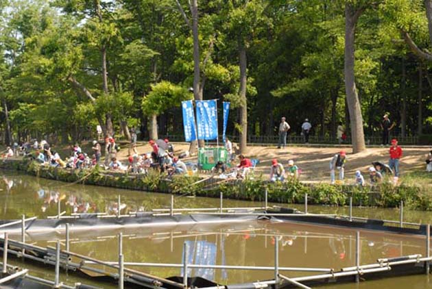 10 上尾丸山公園で開催したクチボソ釣り体験教室の報告です 埼玉県釣りインストラクター連絡機構です