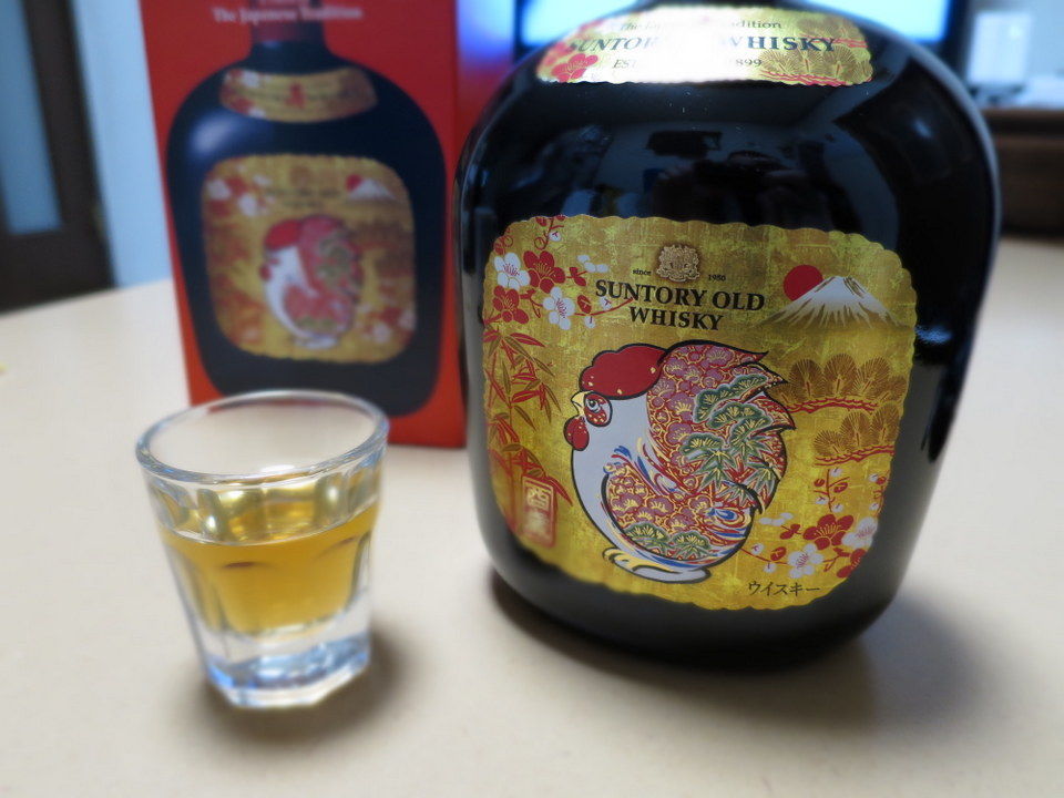 サントリーウイスキーオールド干支〈酉歳〉ラベル : ええ街大阪
