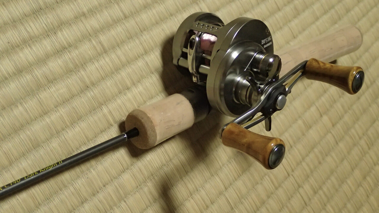 グレート鱒レンジャー改CT40 ダークナイトⅡインプレ。渓流ベイト