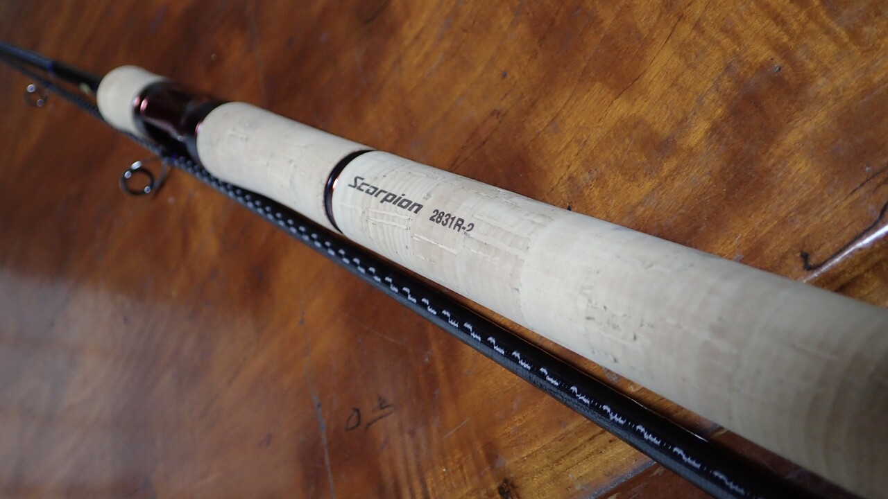 スコーピオン2831インプレ。シーバス、チヌ、青物、ぶっ込みなど スコーピオン2831インプレ。シーバス、チヌ、青物、ぶっ込みなど