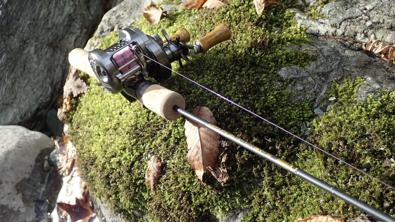 グレート鱒レンジャー改CT40 ダークナイトⅡインプレ。渓流ベイト