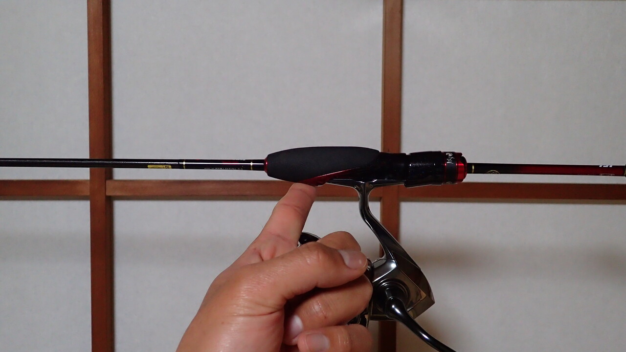 月下美人EX510UL-S麗インプレ。アジング、メバリングで最高峰の感度が