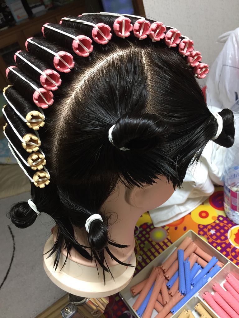 ワインディングオールパーパスのコツ その1 センター 美容師のたまご ワインディングオールパーパスのコツ その1 センター 美容師のたまご