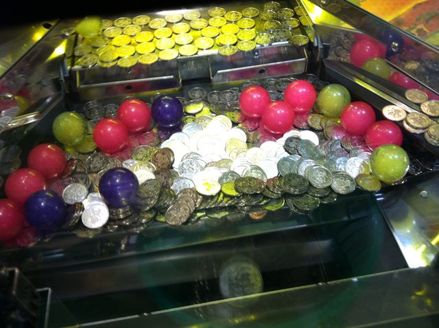 アラビアンジュエル 落ちそうなイエロージュエル メダルゲーム 目指せ1万枚