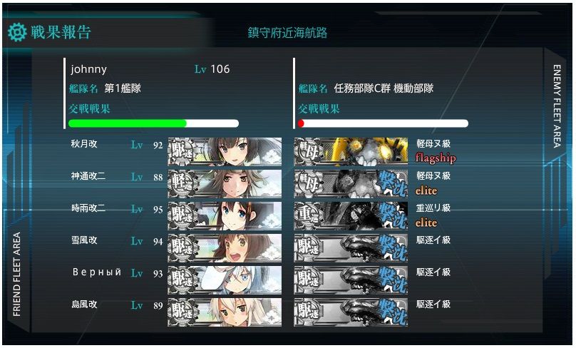 アプデで1 6の航空戦マスで夜戦時の命中率が向上したらしいので 独身提督の後悔日誌