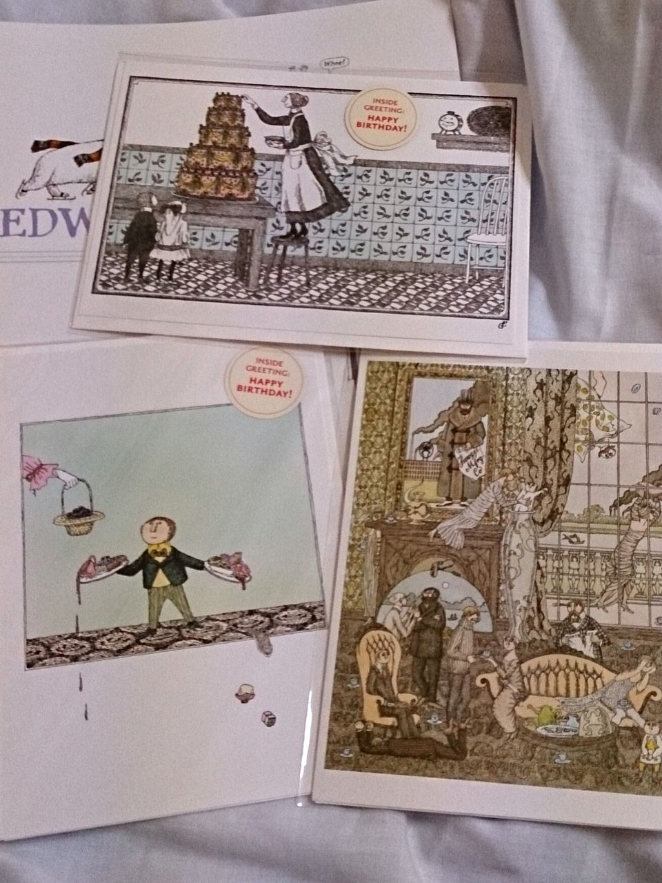 エドワード ゴーリー展 日々ジョニィ