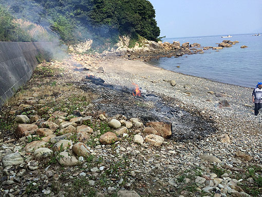 海の日バァ浜ビーチクリーン