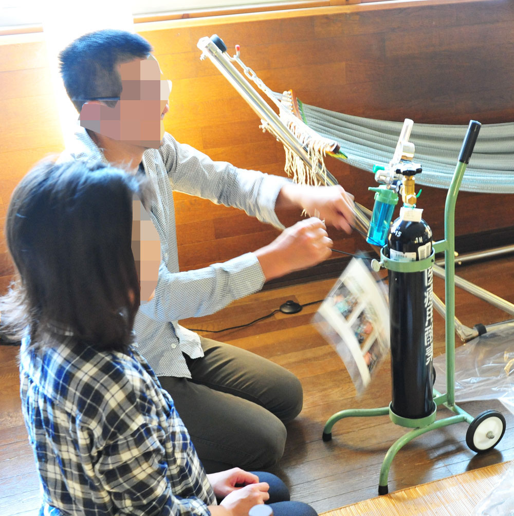 ジョニーのセルフダイビングしよう 高知県 柏島 沖縄県 バー浜に純酸素 医療用酸素 が常設されました