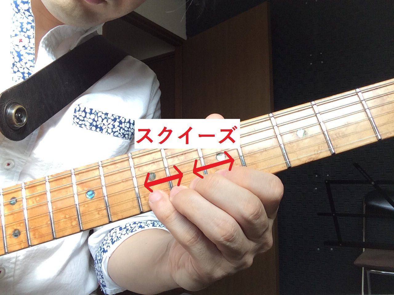 ギター上達の秘訣・基礎編【左手フィンガリングの原則1】 : ジョニー・ギターウクレレ教室 音楽日和