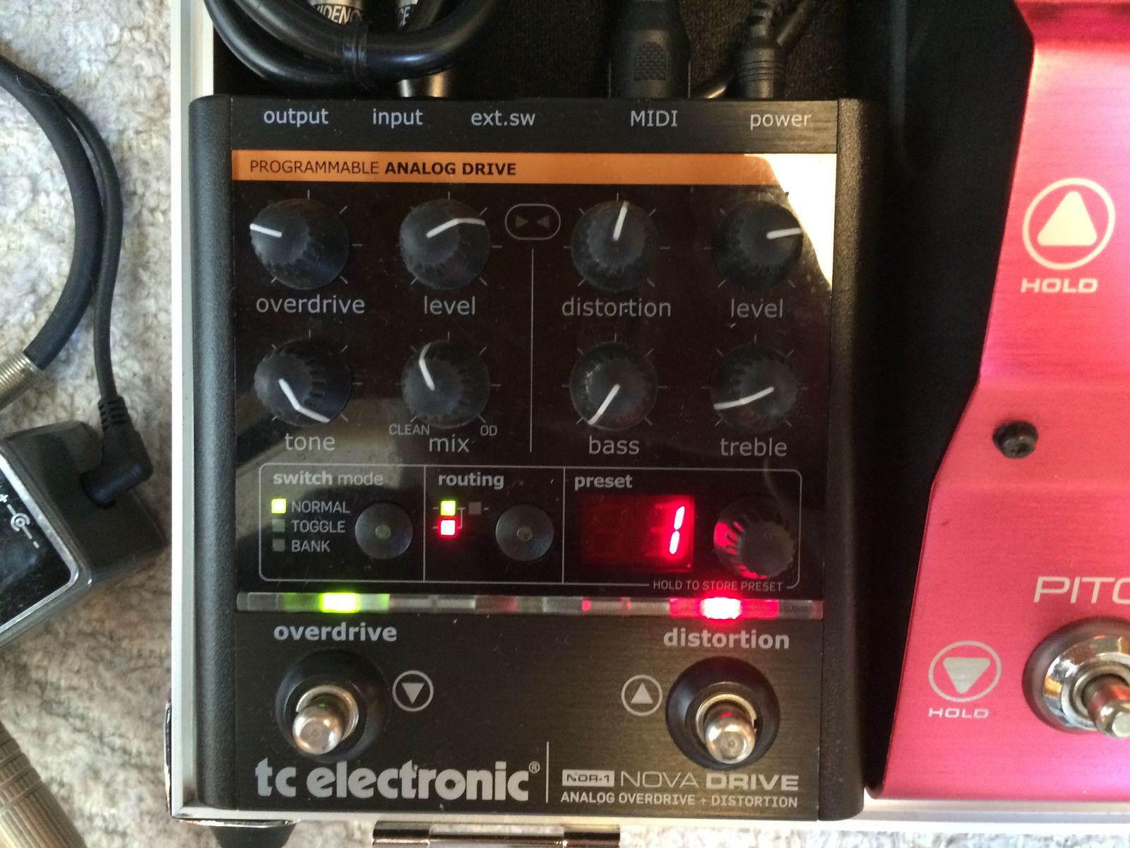 tc electronic NOVA DRIVE ギターエフェクター Amazon | t.c.electronic NDR-1 [Nova Drive] ギター