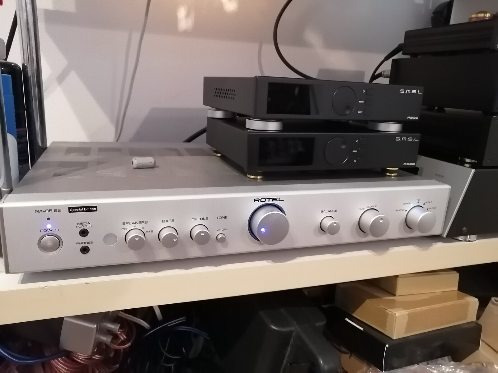 ローテル　rotel ra05se Special edition！ Rotel RA-05SE Special Edition Stereo Integrated Amplifier w Phono