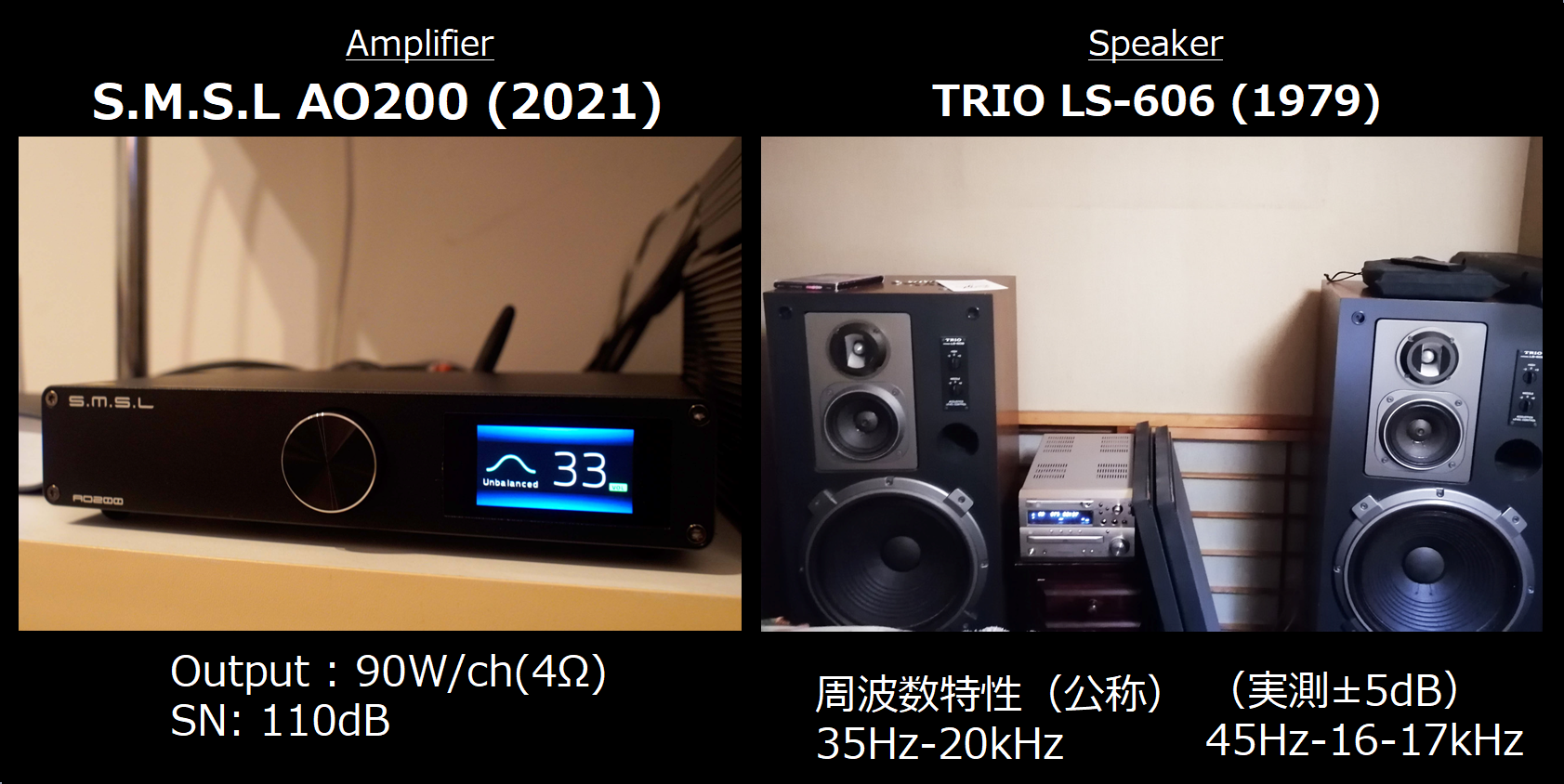 S.M.S.L AO200 アンプ3番対決 : On Age Audio S.M.S.L AO200 アンプ3番対決 : On Age Audio