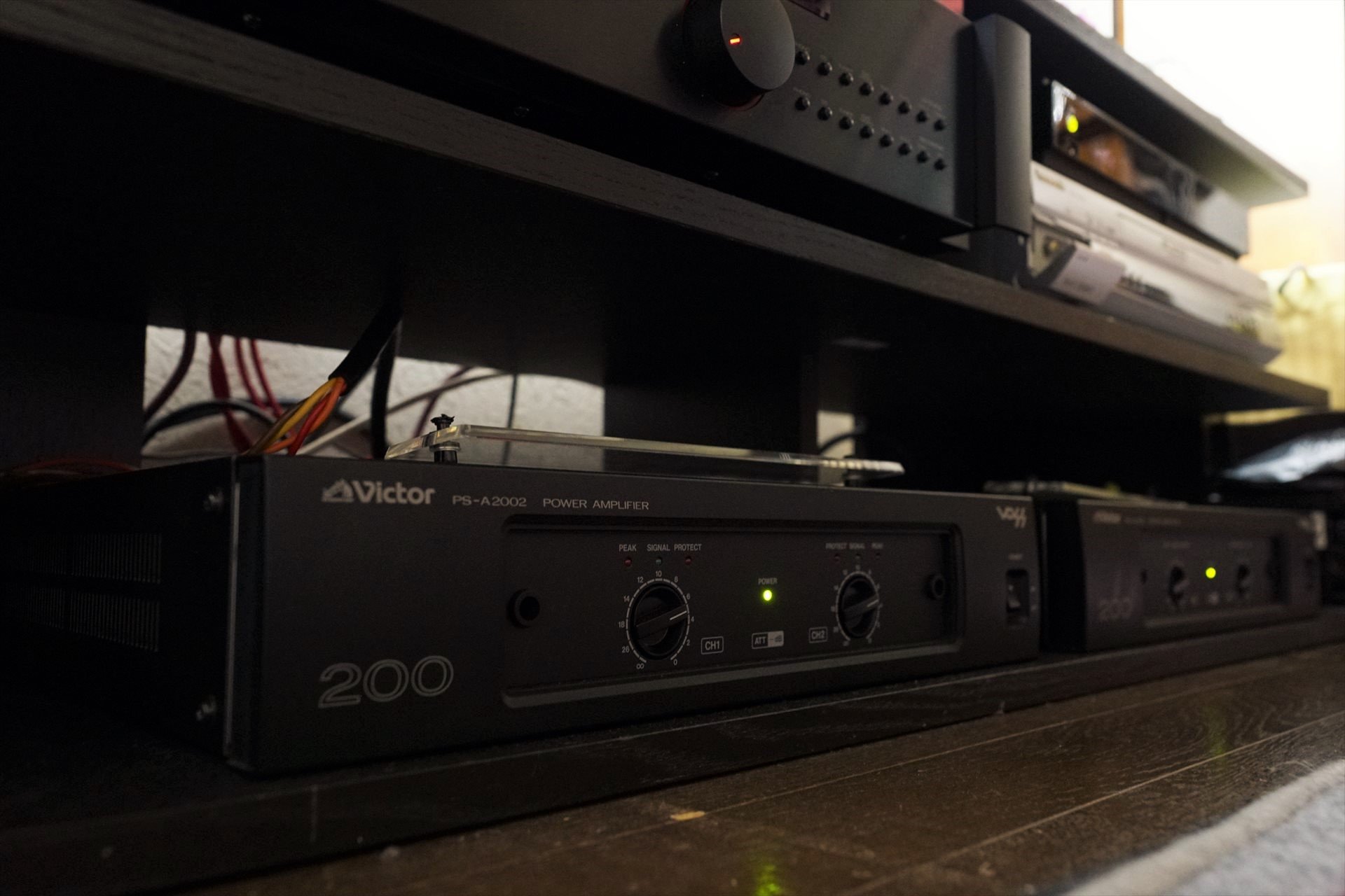 VICTOR PS-A2002 パワーアンプ 前編 : On Age Audio VICTOR PS-A2002 パワーアンプ 前編 : On Age Audio