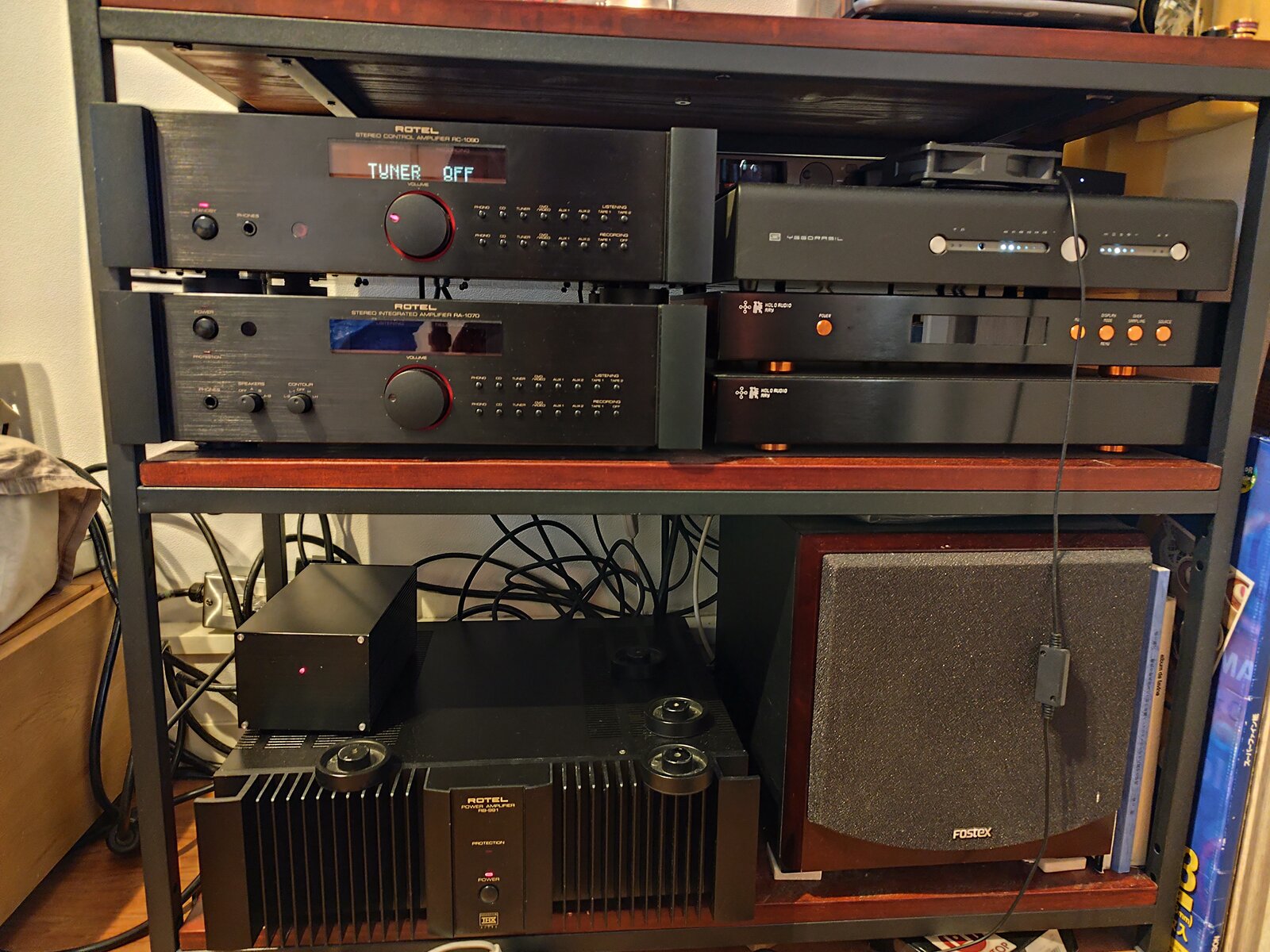 ROTEL RB-991 アンプ比較 : On Age Audio