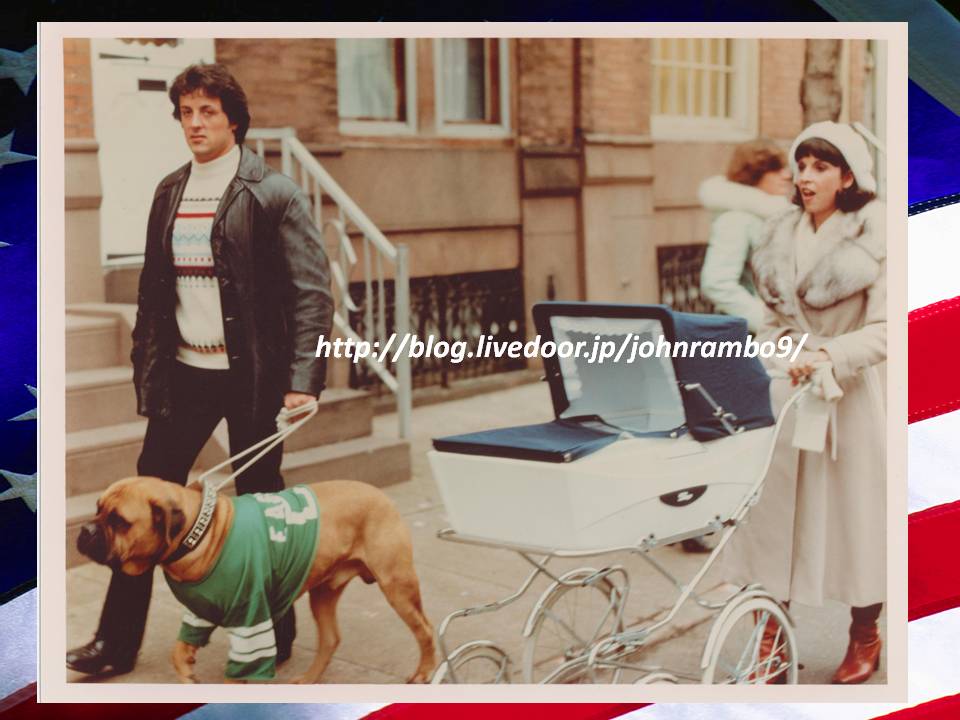 0479 ロッキー2 本編にはない散歩シーンの写真 Sylvester Stallone S Memorabilia Blog シルベスター スタローンのメモラビリアブログ