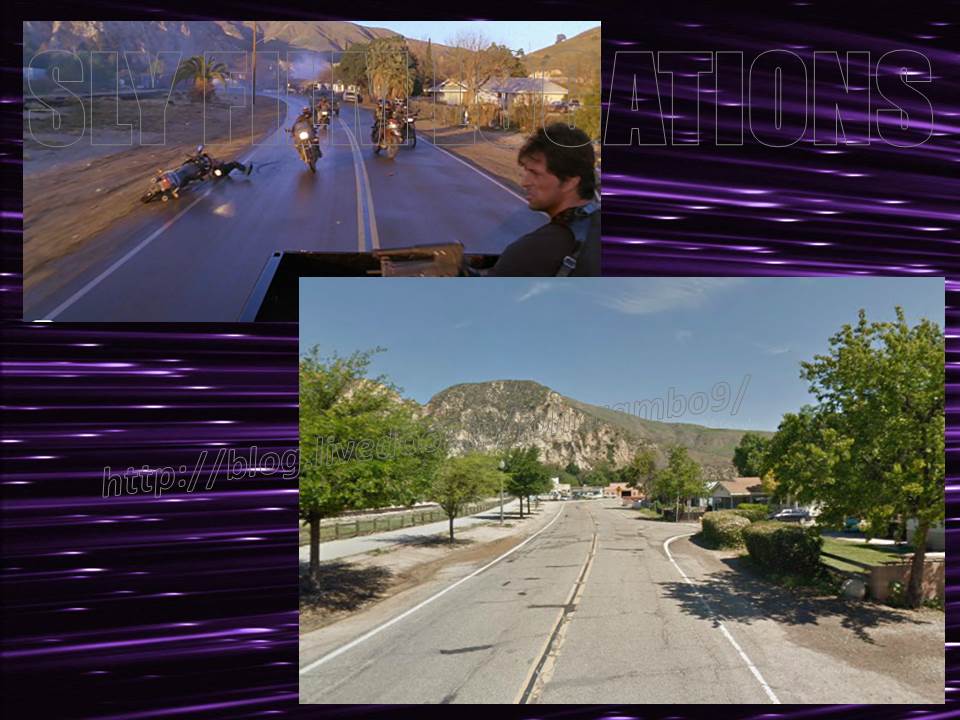 2598 コブラ 白黒スチル写真 ピックアップカーでマシンガンを発射するマリオン コブレッティ Sylvester Stallone S Memorabilia Blog シルベスター スタローンのメモラビリアブログ