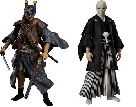 金田一耕助シリーズ「八つ墓村」「犬神家の一族」アクションフィギュア