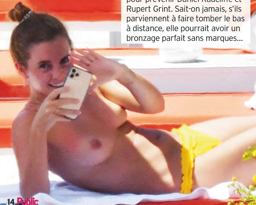 エマ・ワトソン nude 女優【エマ・ワトソン】さん、パパラッチ！ついにトップレス乳首を撮られてしまう : 今日のパトロール日誌