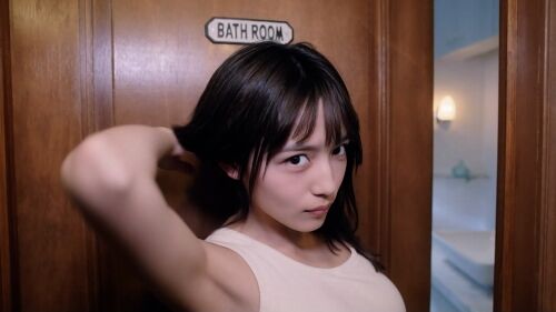 女優 川口春奈 サン 乳首っ ゆるい胸元ブラと微乳のスキ間 今日のパトロール日誌
