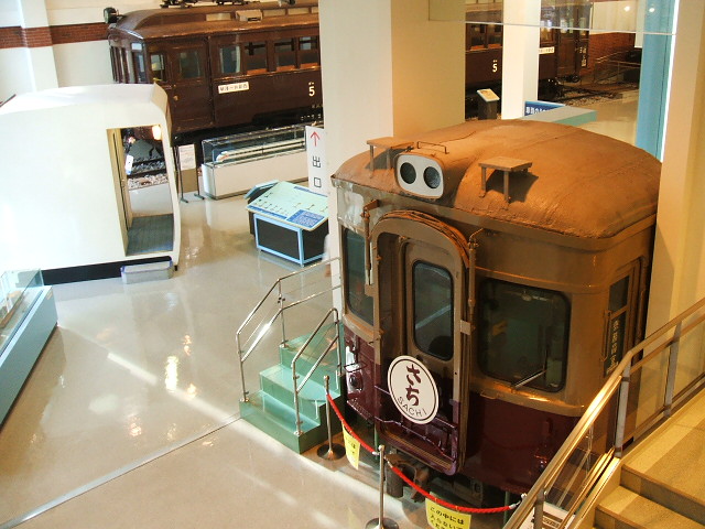 レジェンド 電車博物館の展示 自転車