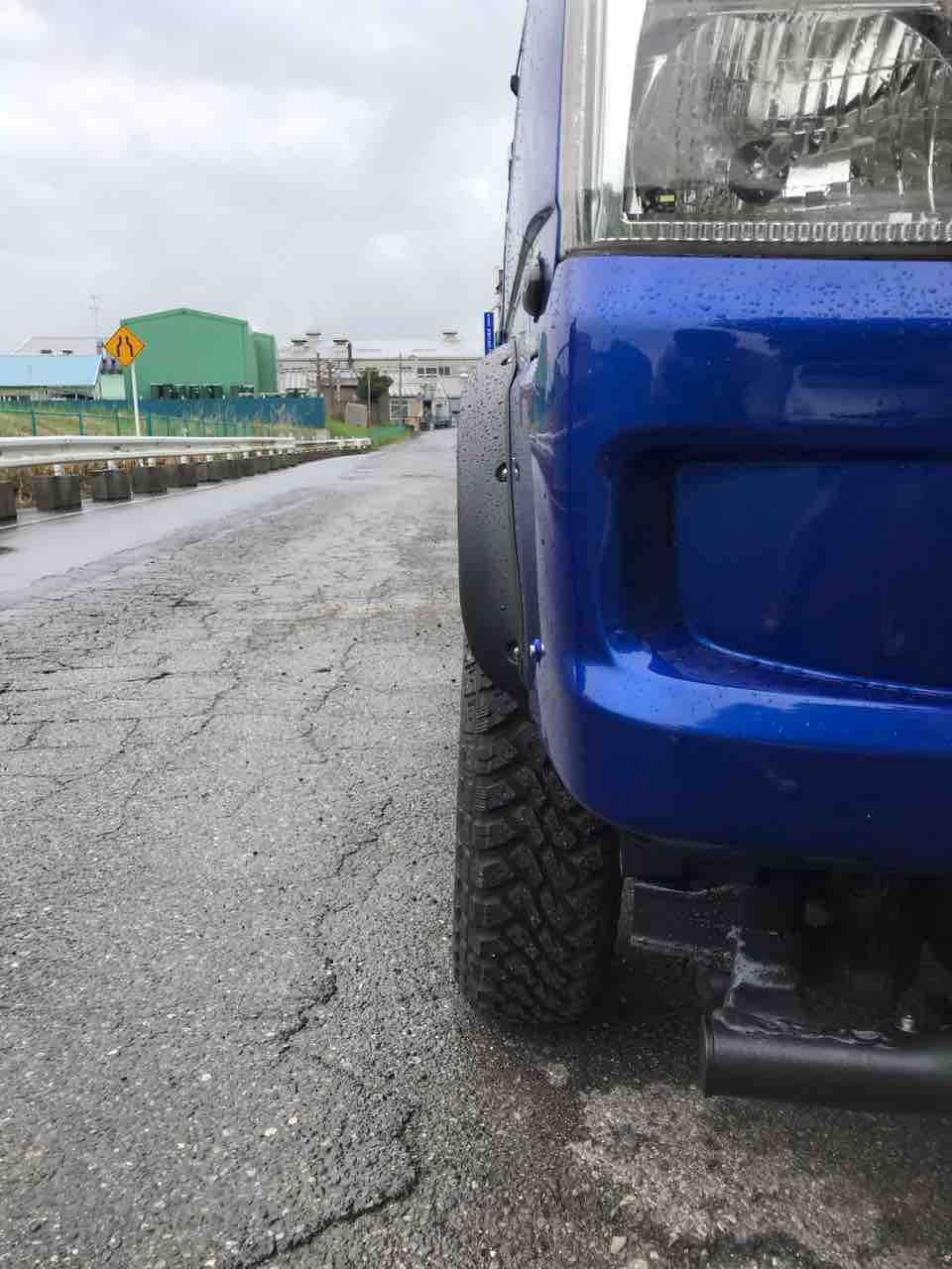 サンバー TT2 オーバーフェンダー