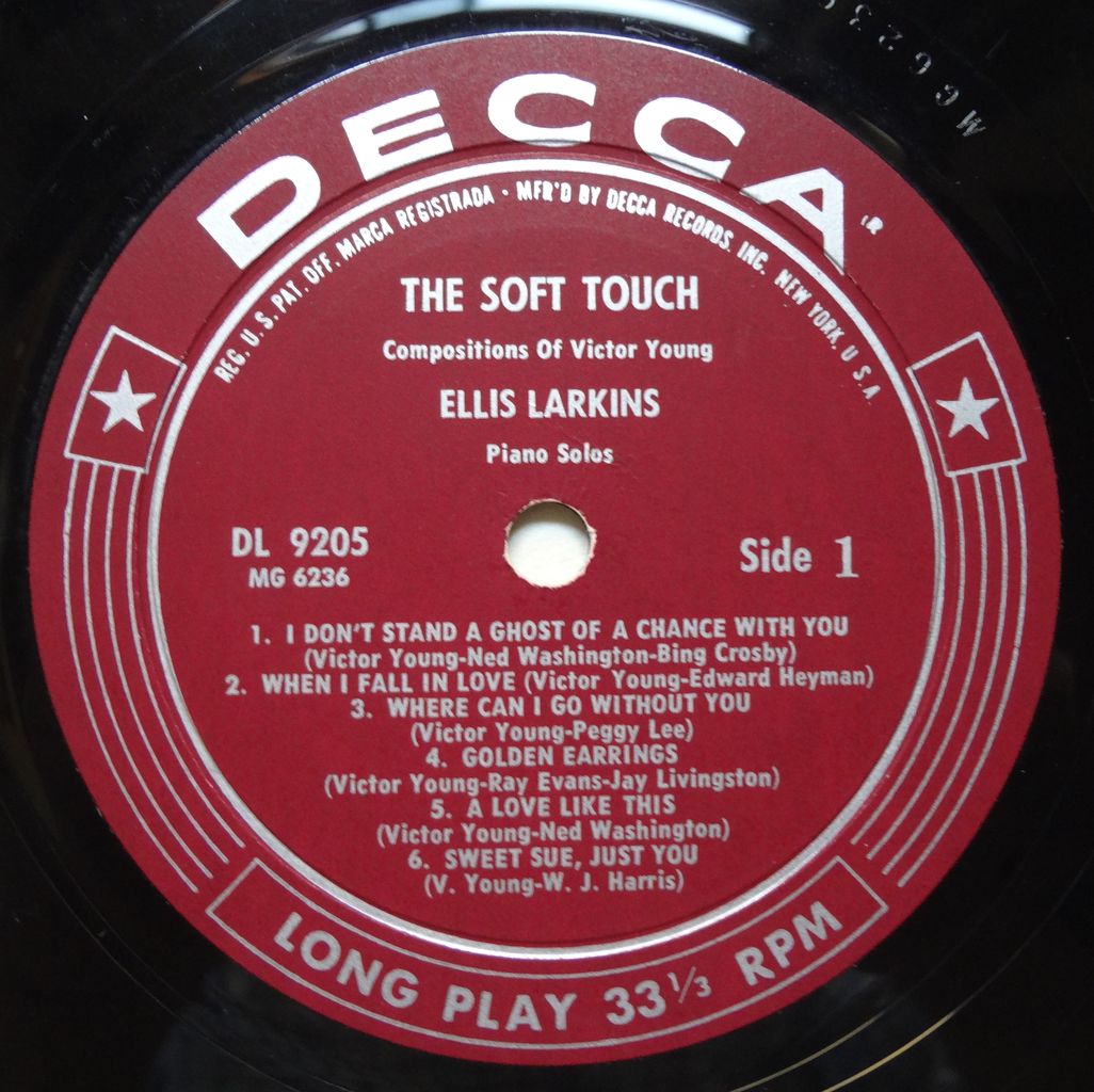 MY FAVORITE LP COVER/DECCA SERIES J9200 : original-jazzville/jojo